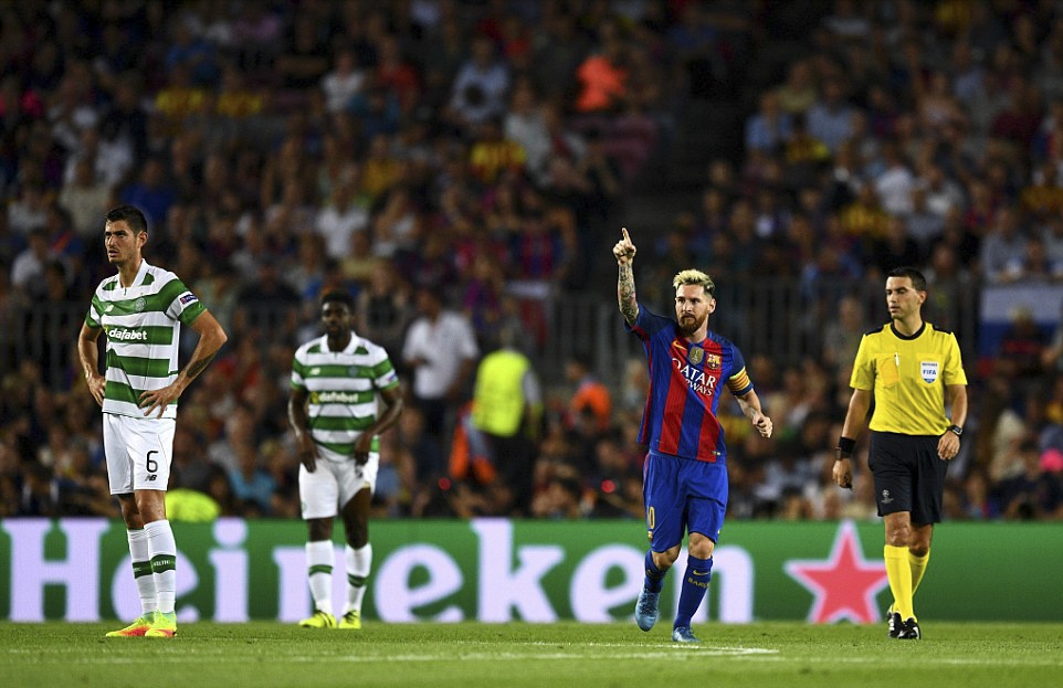 Messi lập hat-trick ảnh 5 Messi lap hat-trick anh 5