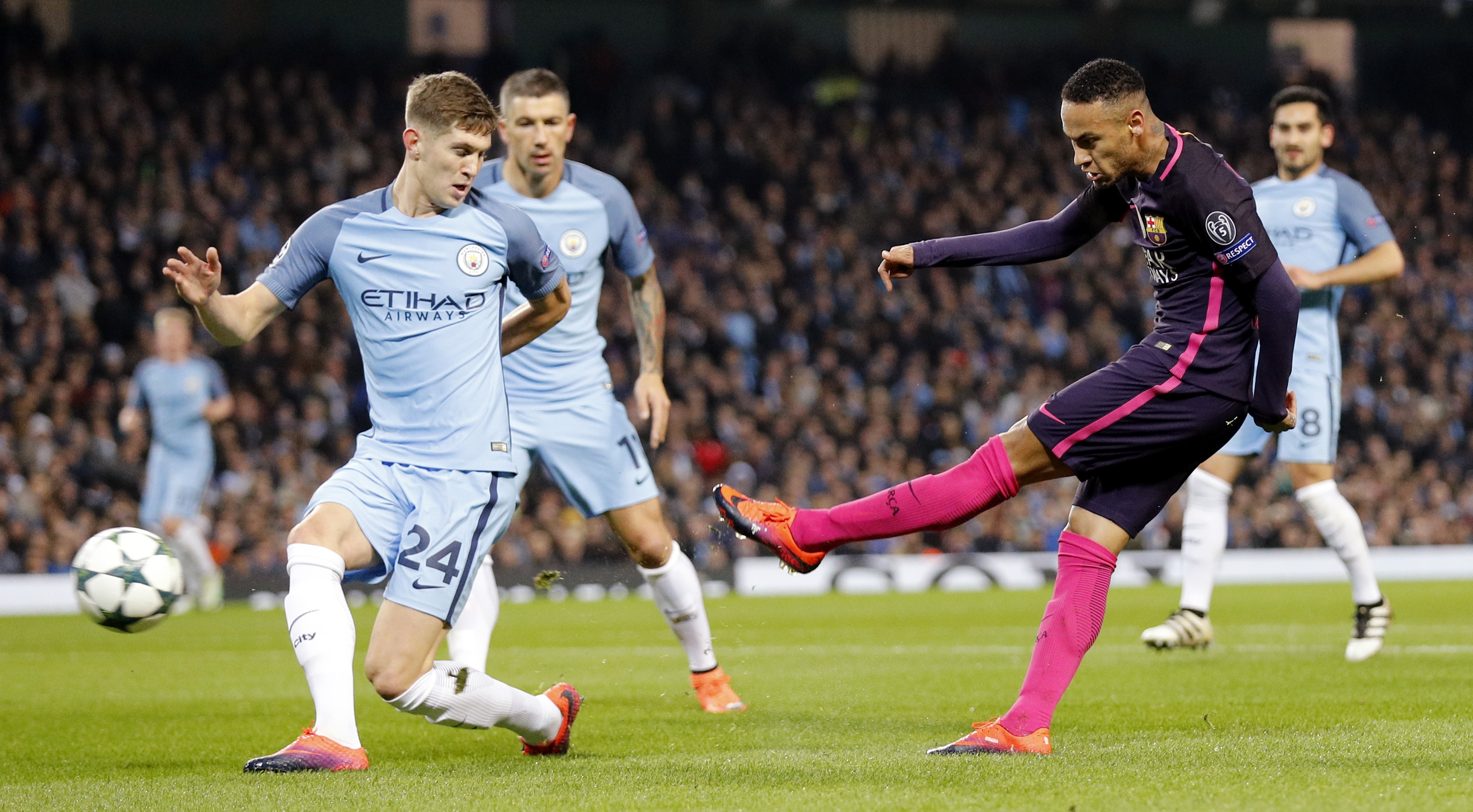 Barca van thua nguoc 1-3 Man City anh 5