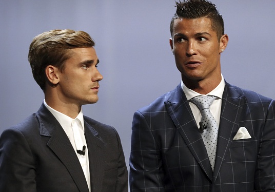 Griezmann giai thich ly do tung noi ghet Ronaldo hinh anh
