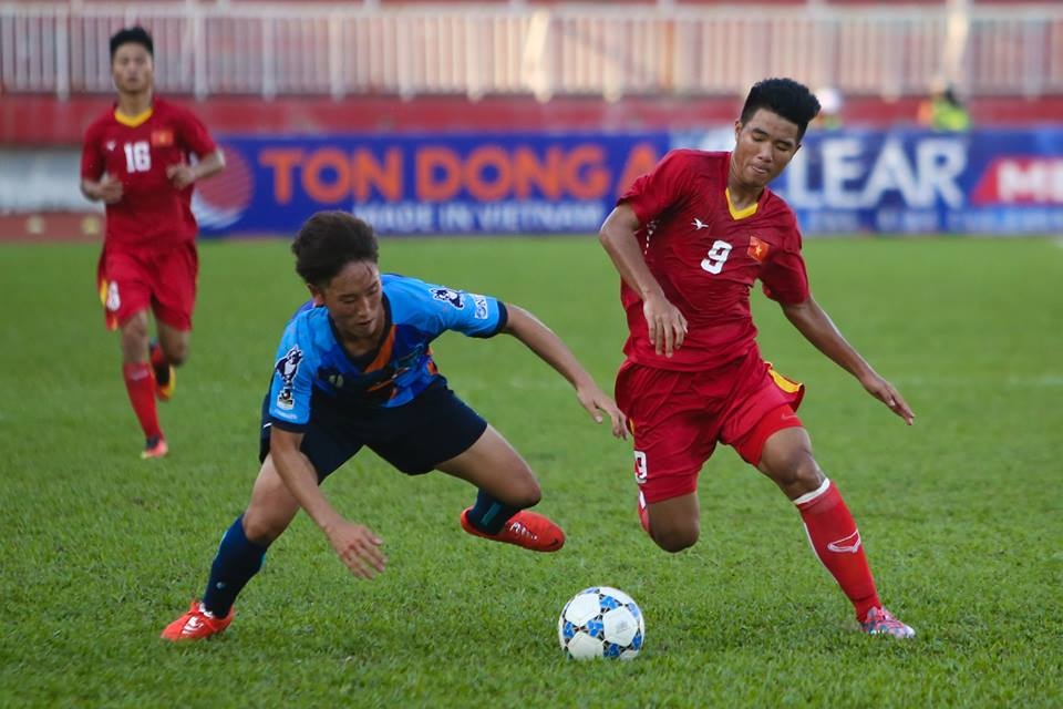 U21 Viet Nam vs U21 Yokohama anh 1