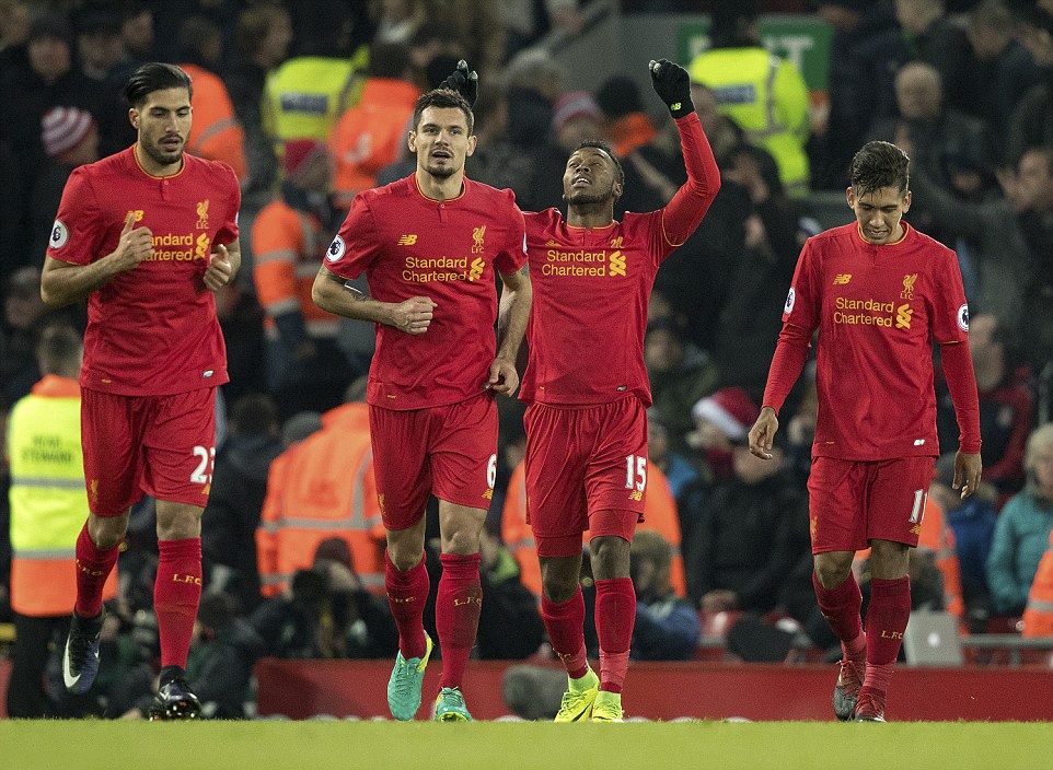 Liverpool ngược dòng thắng đậm Stoke ảnh 2 Liverpool nguoc dong thang dam Stoke anh 2