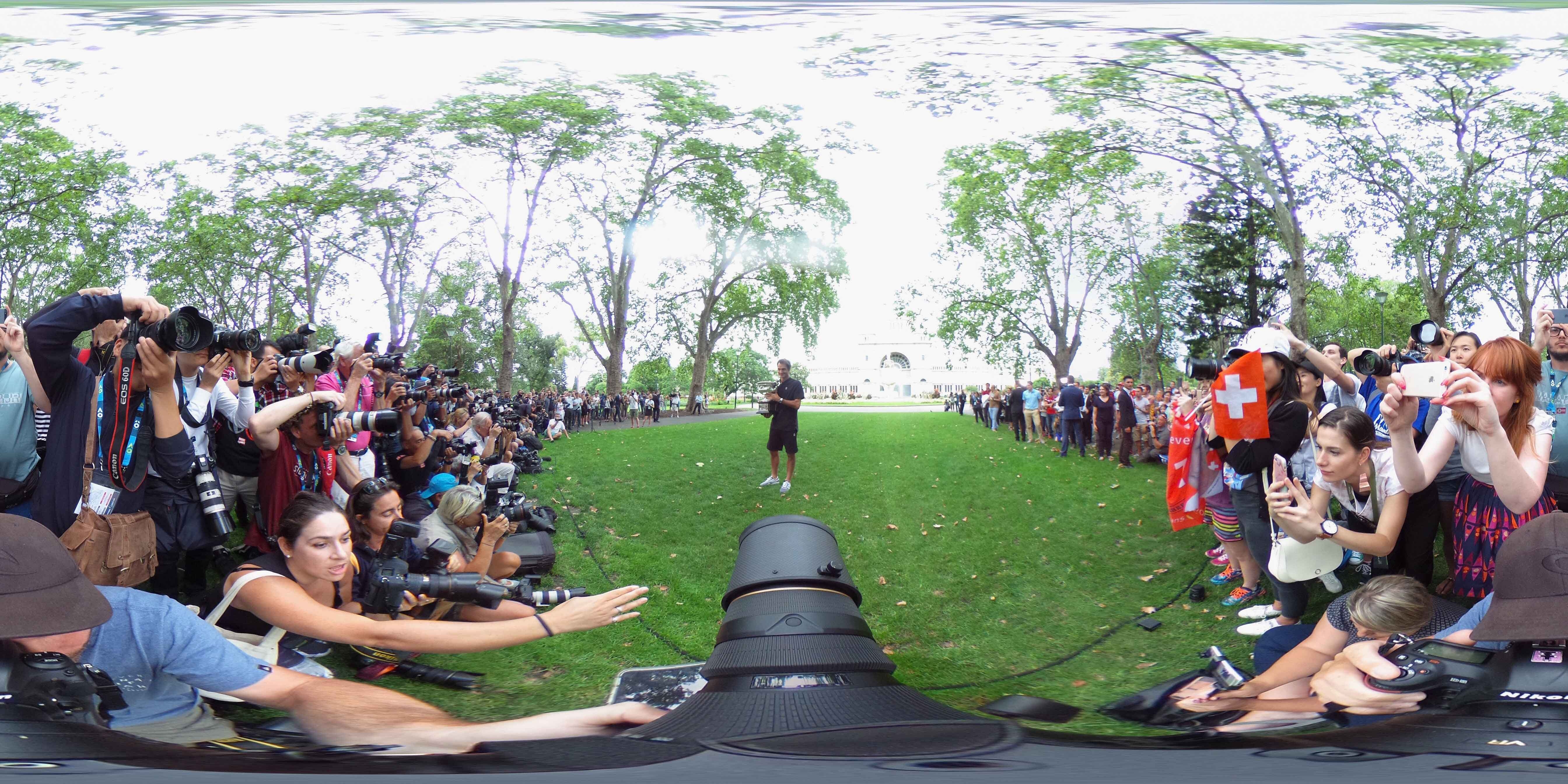 Federer va cup vo dich anh 2