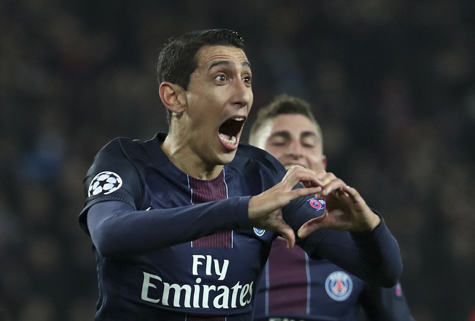 Di Maria lap cu dup, PSG huy diet Barca o Champions League hinh anh