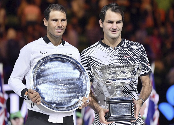 Federer muon cung Nadal tao nen cap danh doi trong mo hinh anh