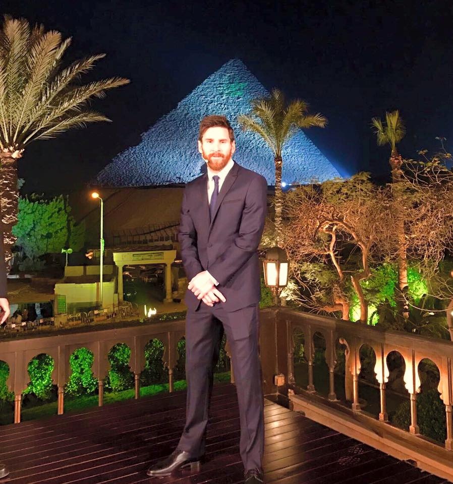 Messi duoc tiep don nhu ong hoang anh 3