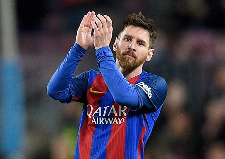 M-S-N ghi ban dang cap, Barca thang dam 6-1 hinh anh