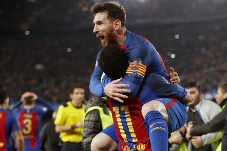 Messi va dan sao Barca phat cuong sau man nguoc dong than ky hinh anh