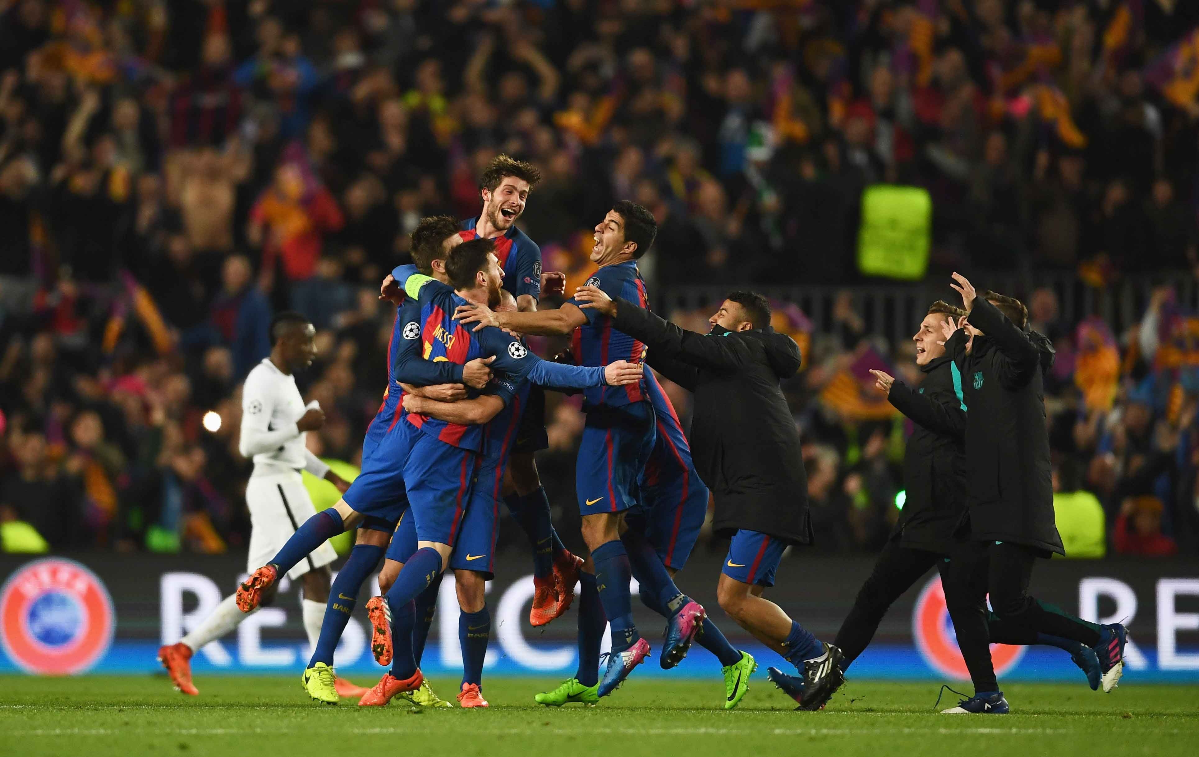 Messi và dàn sao Barca vỡ òa ảnh 5 Messi va dan sao Barca vo oa anh 5