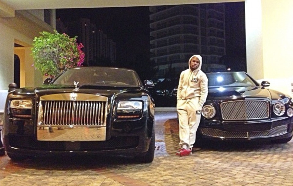Mayweather va dan sieu xe anh 5