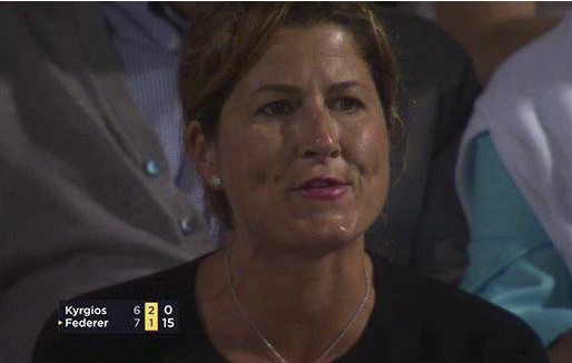 Vo Federer la o 'ga trai hu' Kyrgios hinh anh