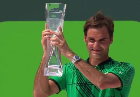 Danh bai Nadal, Federer vo dich Miami Open hinh anh