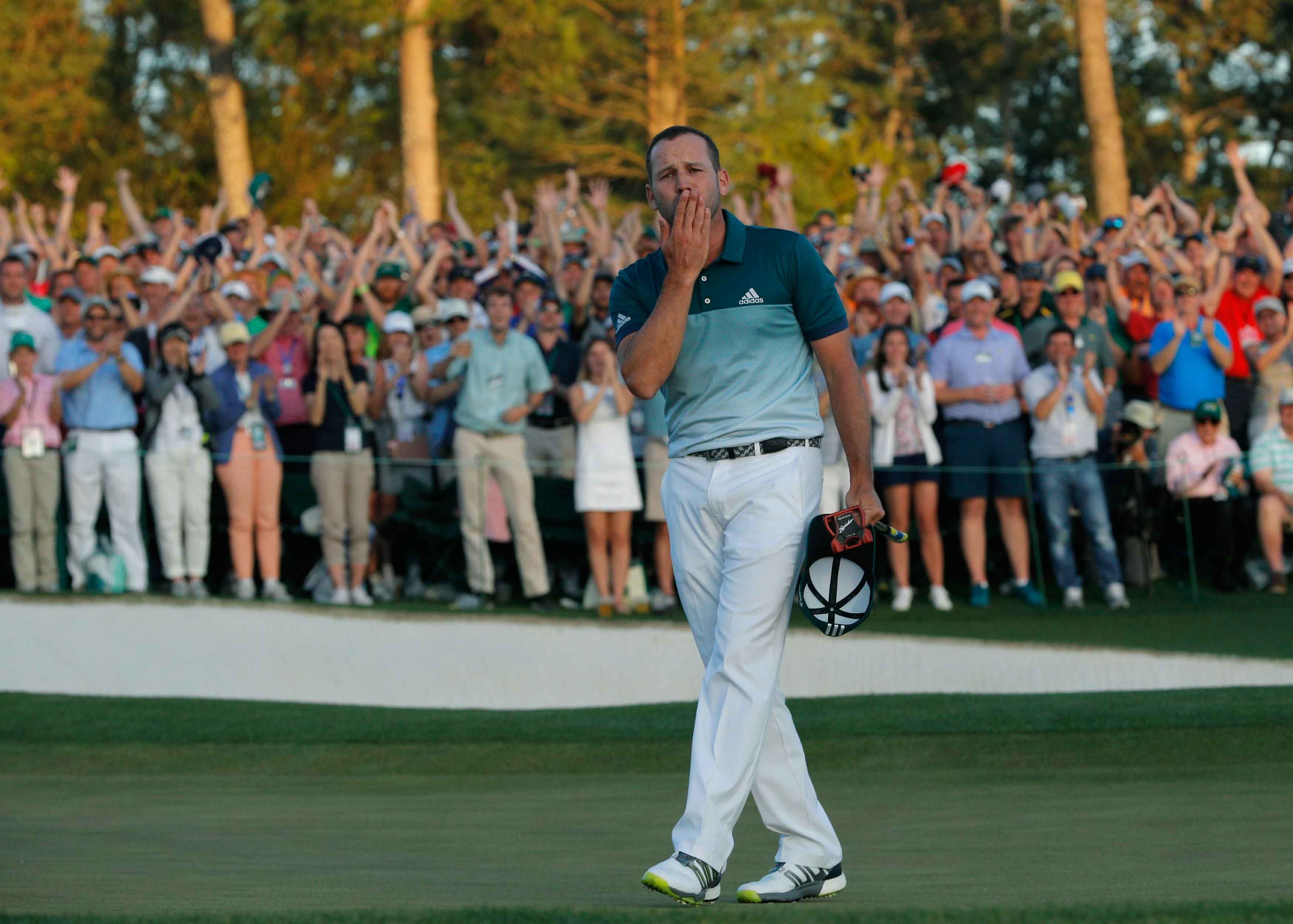 Sergio Garcia vo dich The Masters anh 11