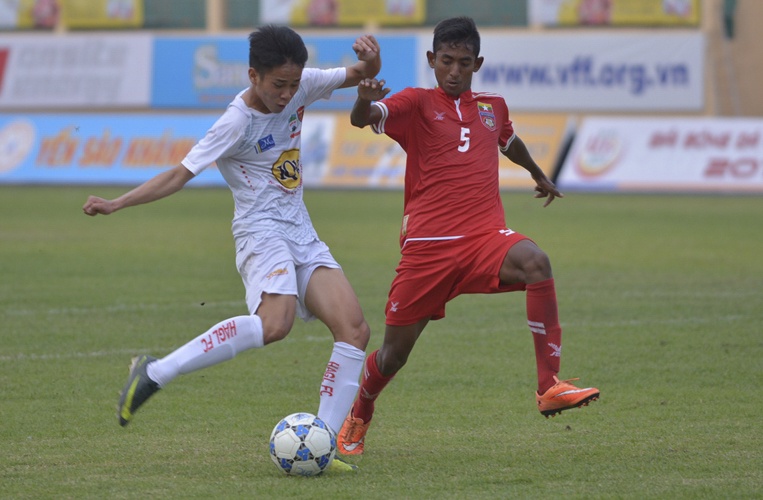 U19 HAGL vs U19 Myanmar anh 1