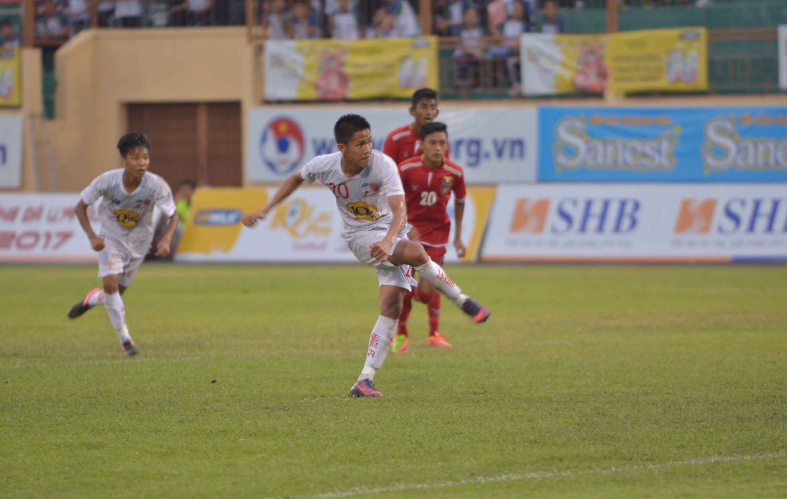U19 HAGL vs U19 Myanmar anh 1