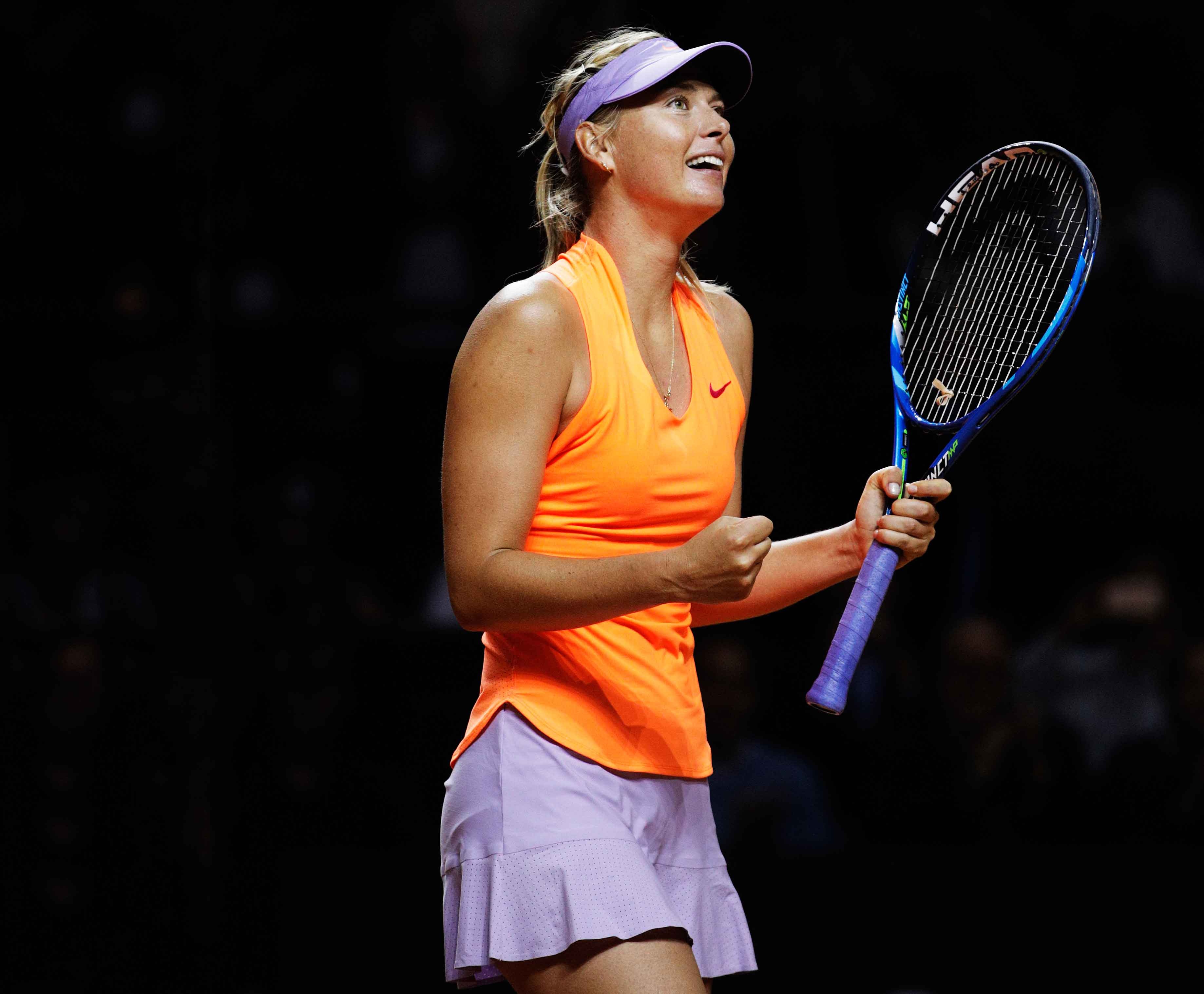 Sharapova tro lai an tuong anh 8