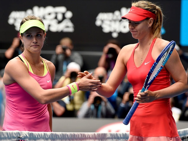 Sharapova dap tra dan em xinh dep hinh anh