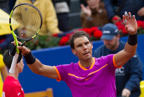 Video Nadal, Murray gianh ve vao tu ket Barcelona Open hinh anh