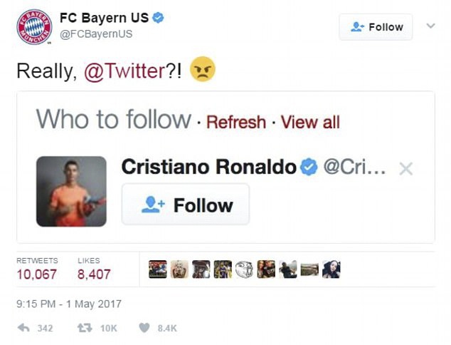 Bayern được đề nghị theo dõi Ronaldo ảnh 1 Bayern duoc de nghi theo doi Ronaldo anh 1