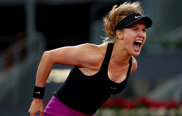 Sharapova that bai trong cuoc chien voi Bouchard hinh anh