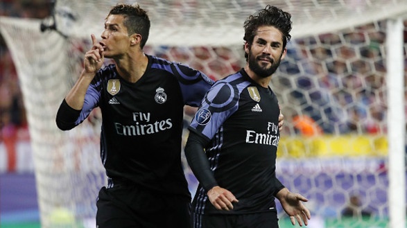 Thua Atletico, Real van gianh ve vao chung ket hinh anh