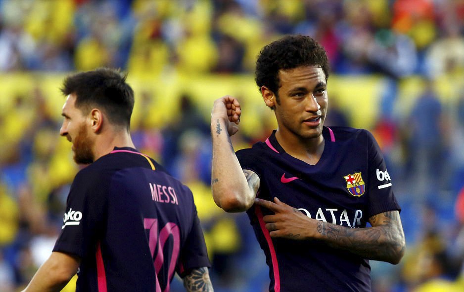 Neymar lập hat-trick ảnh 1 Neymar lap hat-trick anh 1
