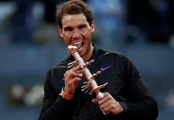 Nadal cân bằng kỷ lục của Djokovic ảnh 1 Nadal can bang ky luc cua Djokovic anh 1