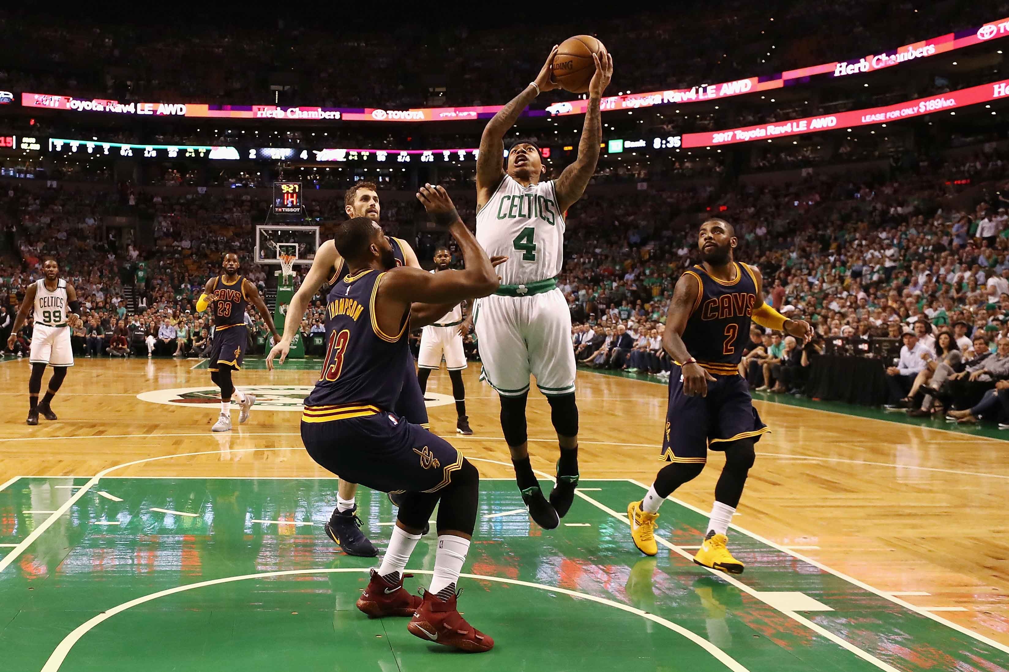 Cavaliers đánh bại Celtics trên sân khách ảnh 7 Cavaliers danh bai Celtics tren san khach anh 7