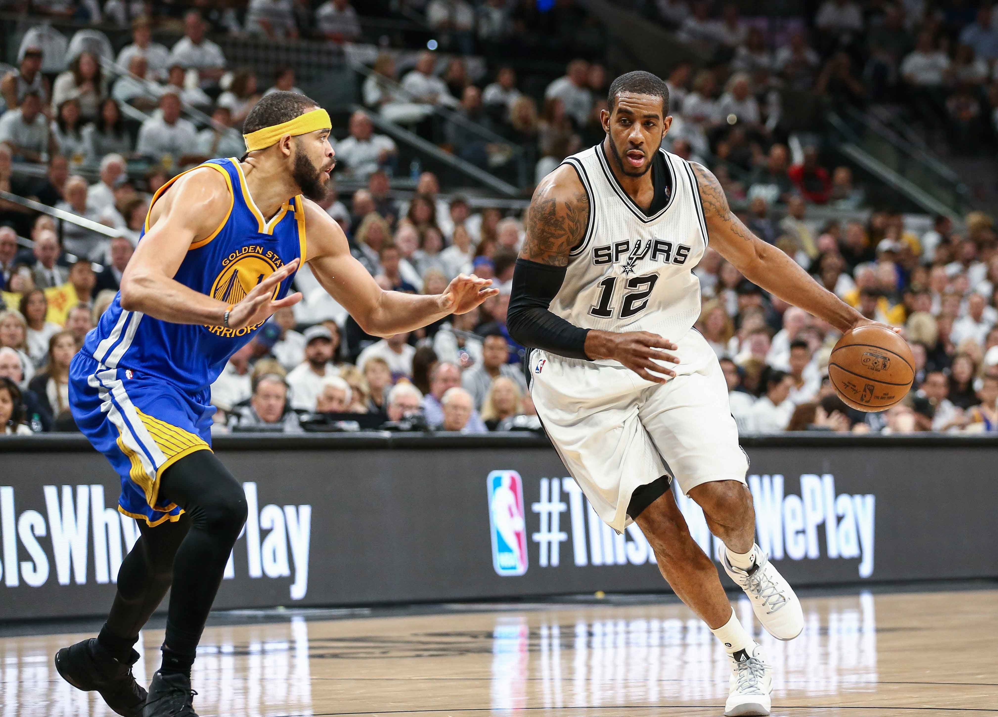 Warriors ha Spurs tren san khach anh 6