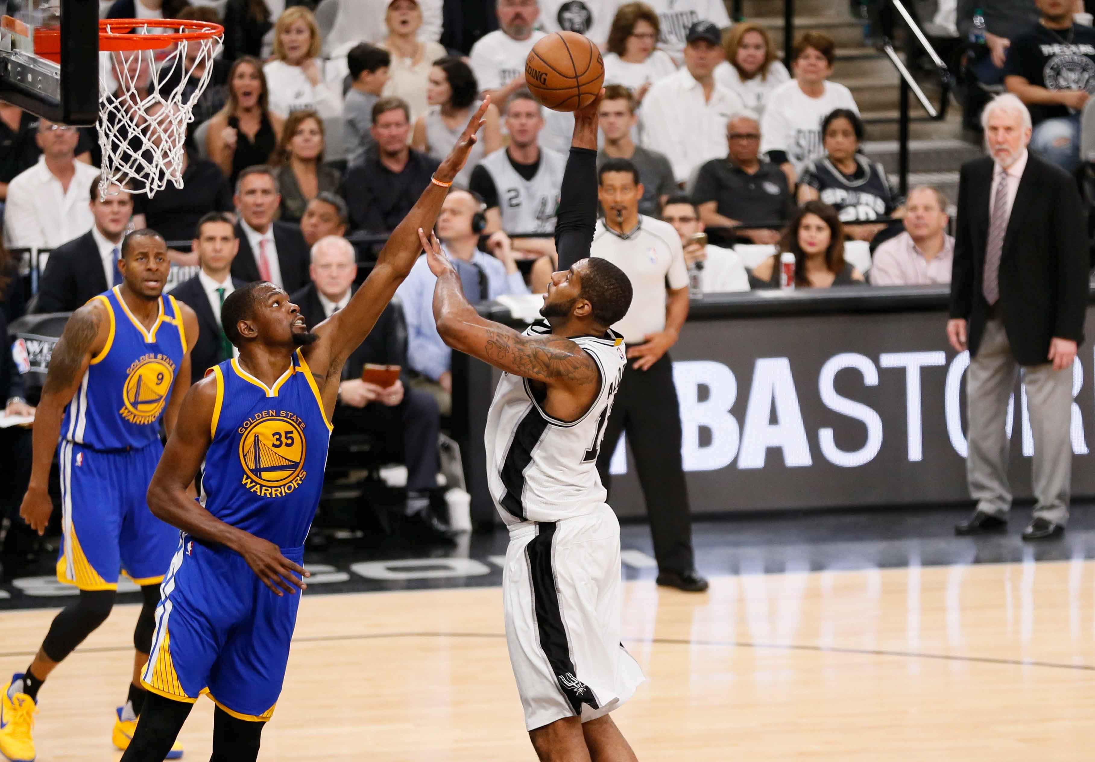 Warriors ha Spurs tren san khach anh 5