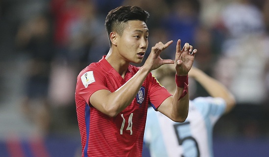 Cap sao tre Barca toa sang, U20 Han Quoc day Argentina den bo vuc hinh anh