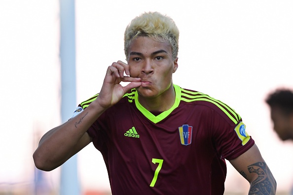 Ngua o U20 Venezuela vao ban ket sau 3 ban thang o hiep phu hinh anh