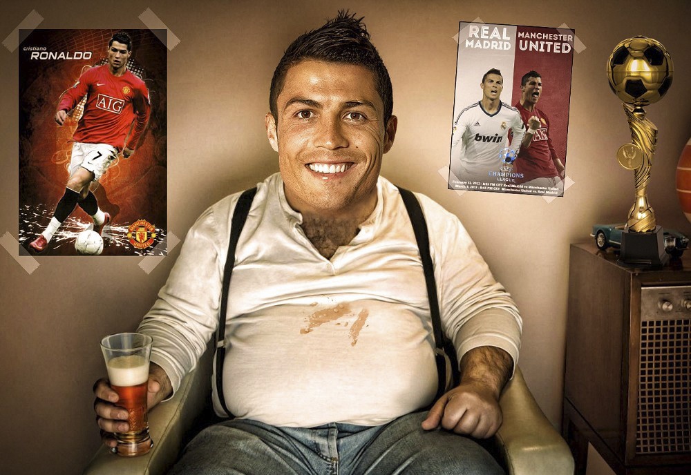 Doi bong hang 3 Duc dung chieu doc moi goi Ronaldo hinh anh