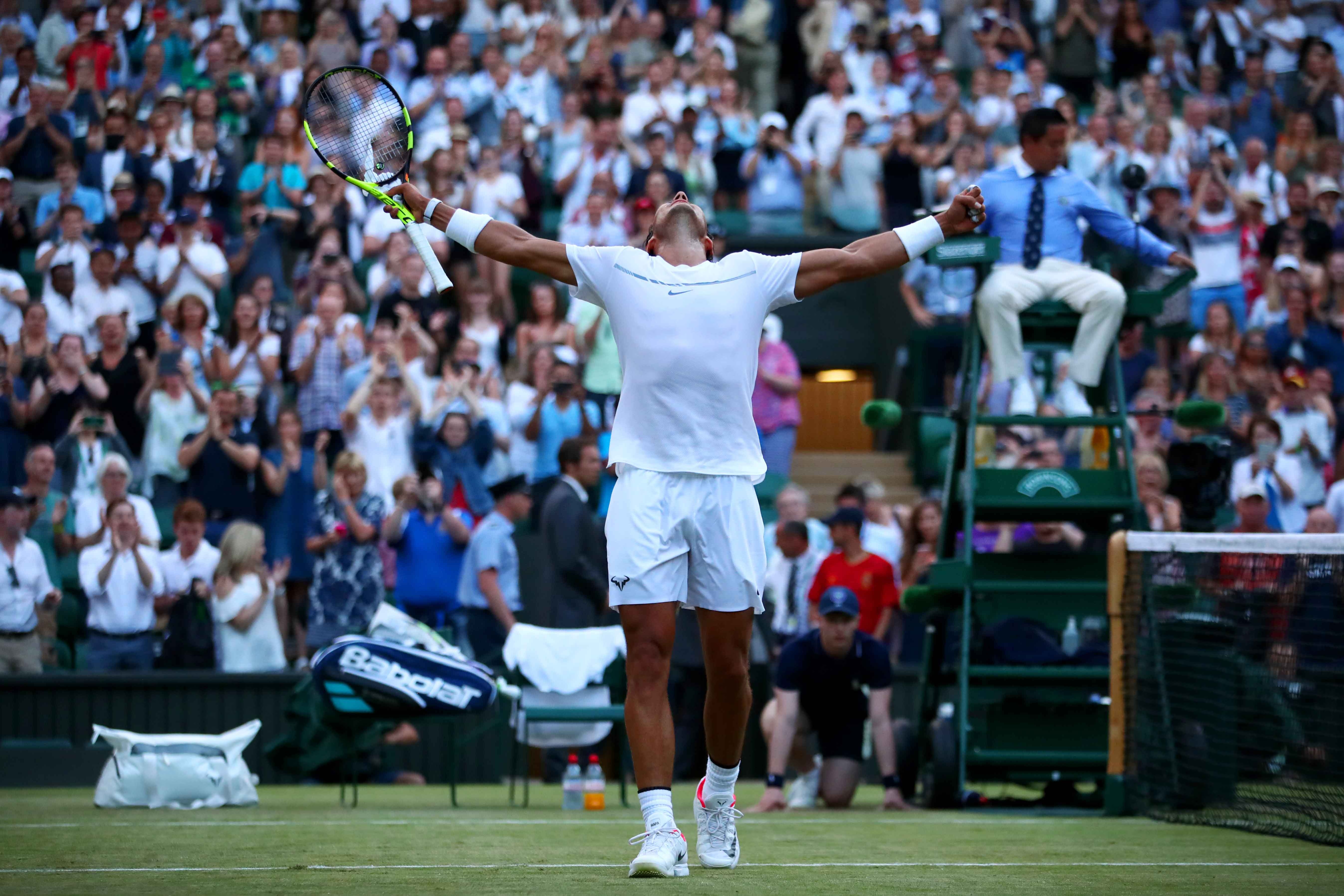 Nadal lan dau vao vong 3 Wimbledon anh 5