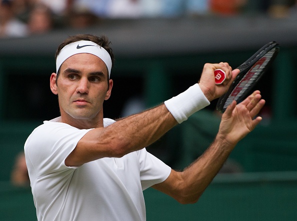 Video chien thang cua Federer o vong 2 Wimbledon hinh anh