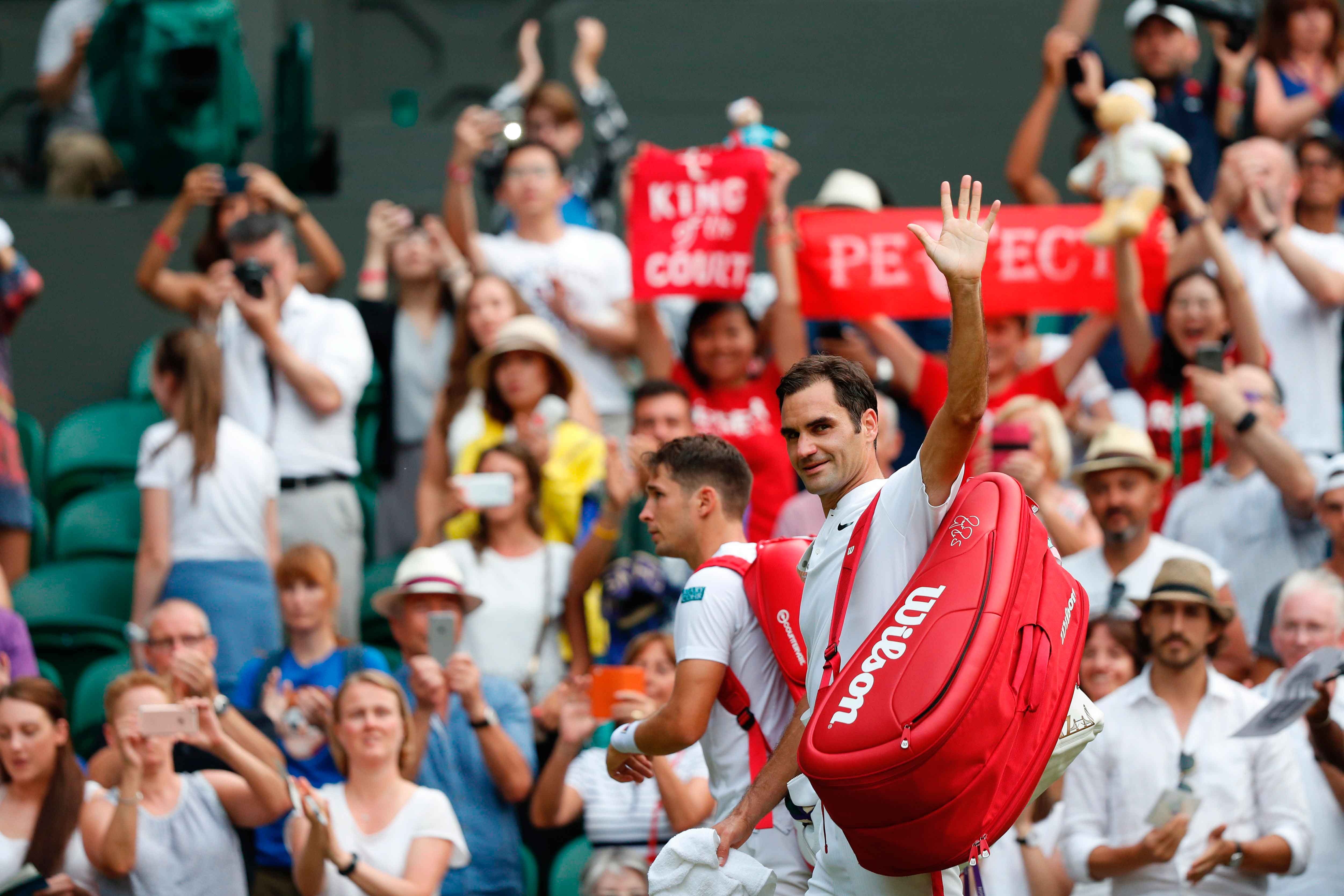 Federer, Djokovic vào vòng 3 ảnh 8 Federer, Djokovic vao vong 3 anh 8