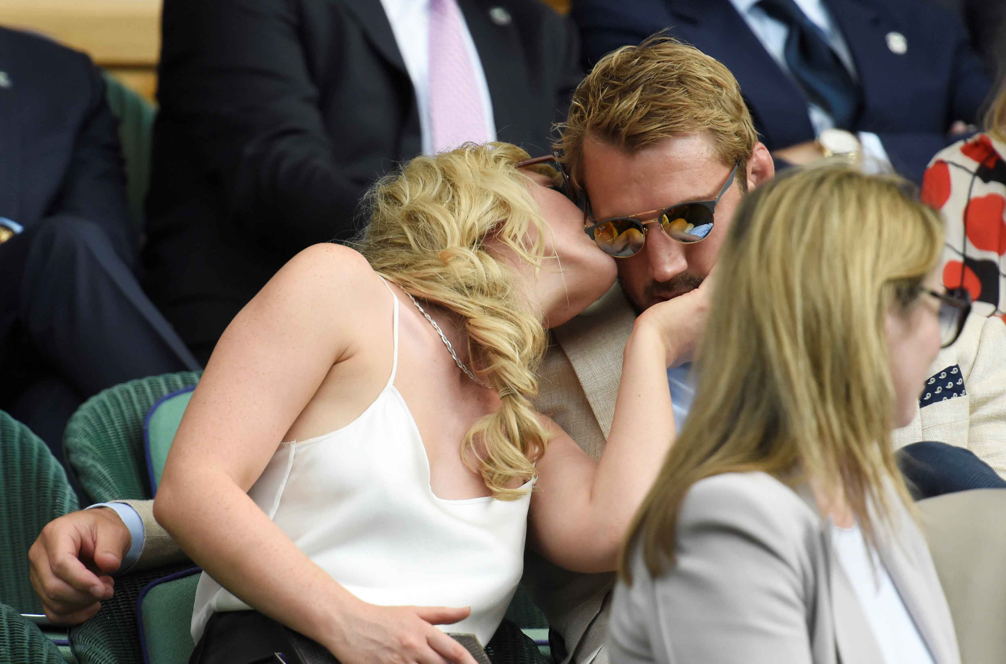 Beckham dua me den san co vu Murray anh 8