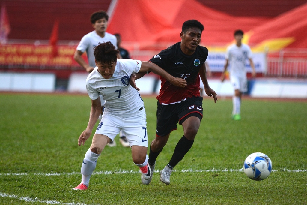 U22 Han Quoc vs U22 Dong Timor anh 1