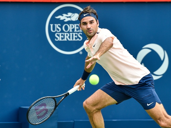 Federer nguoc dong ha Ferrer de vao tu ket Rogers Cup hinh anh