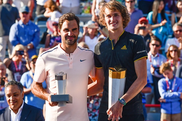 Chung ket Rogers Cup: Federer 0-2 Zverev hinh anh