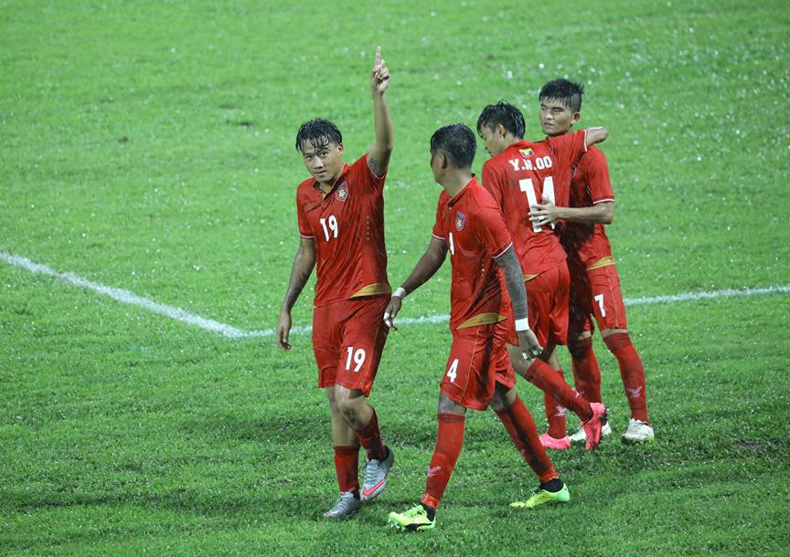 an mung U22 Myanmar vao ban ket anh 12