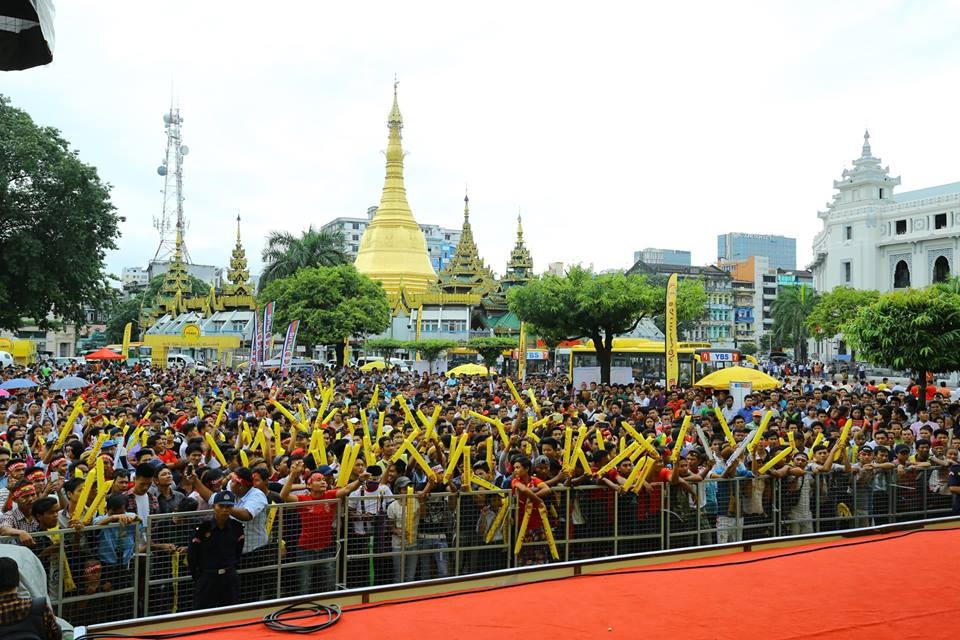 an mung U22 Myanmar vao ban ket anh 13