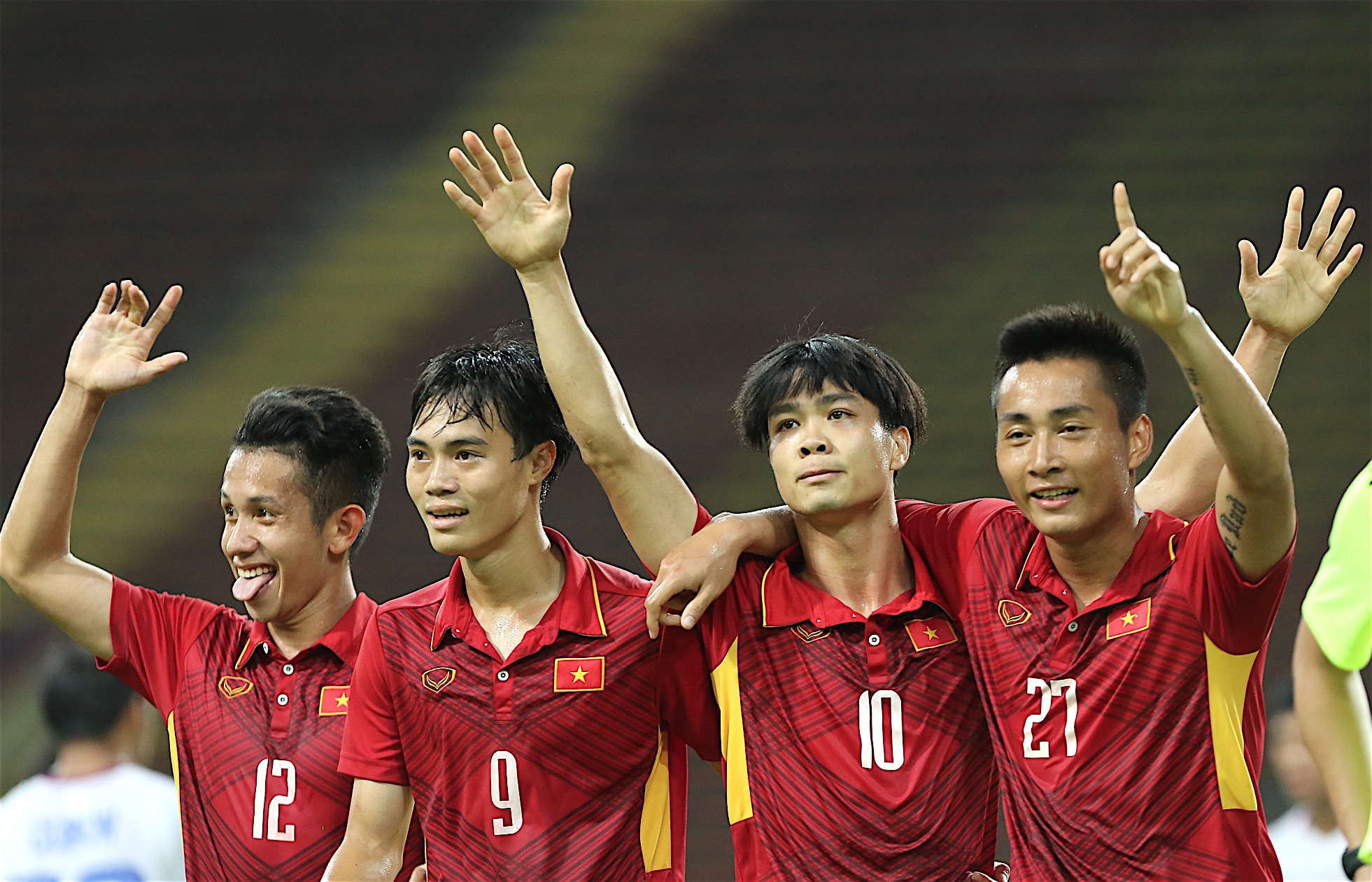 U22 Viet Nam 4-0 U22 Philippines: Chien thang dep mat hinh anh