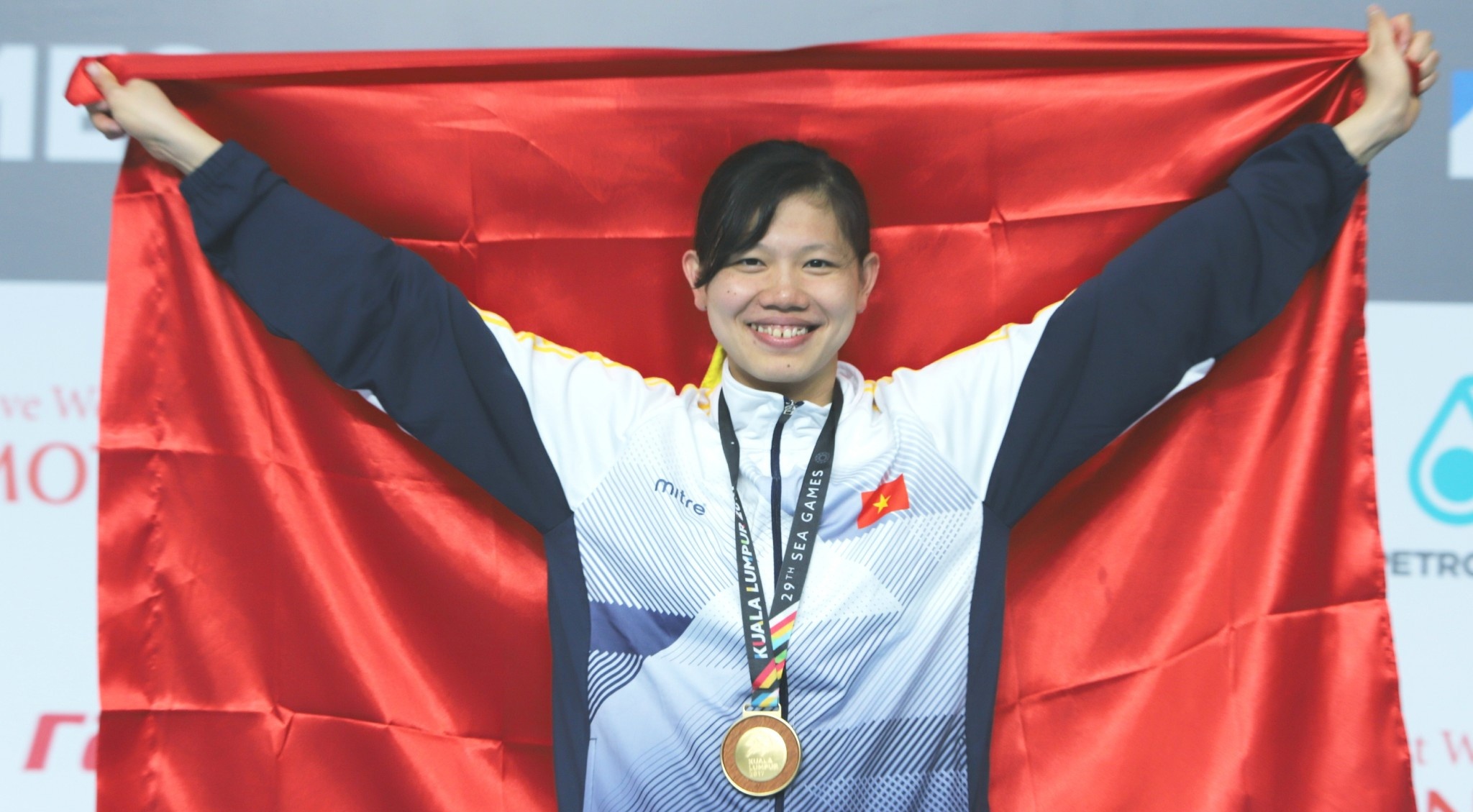 Anh Vien lan dau gianh HCV 100 m ngua, pha ky luc SEA Games hinh anh