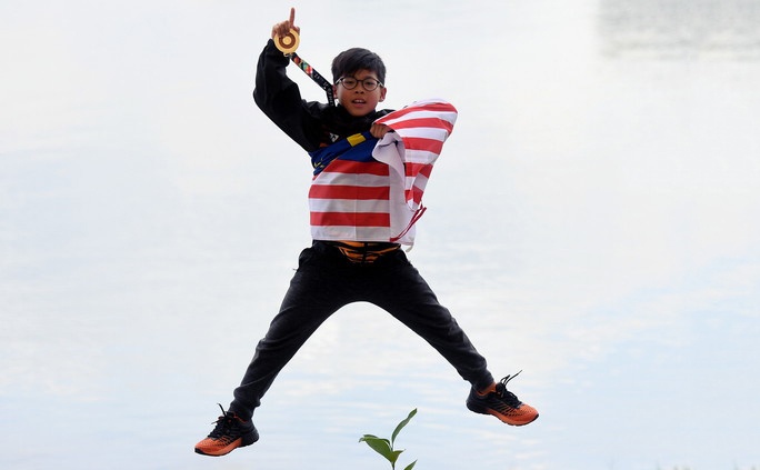 VĐV nhỏ tuổi nhất giành HCV ảnh 4 VDV nho tuoi nhat gianh HCV anh 4