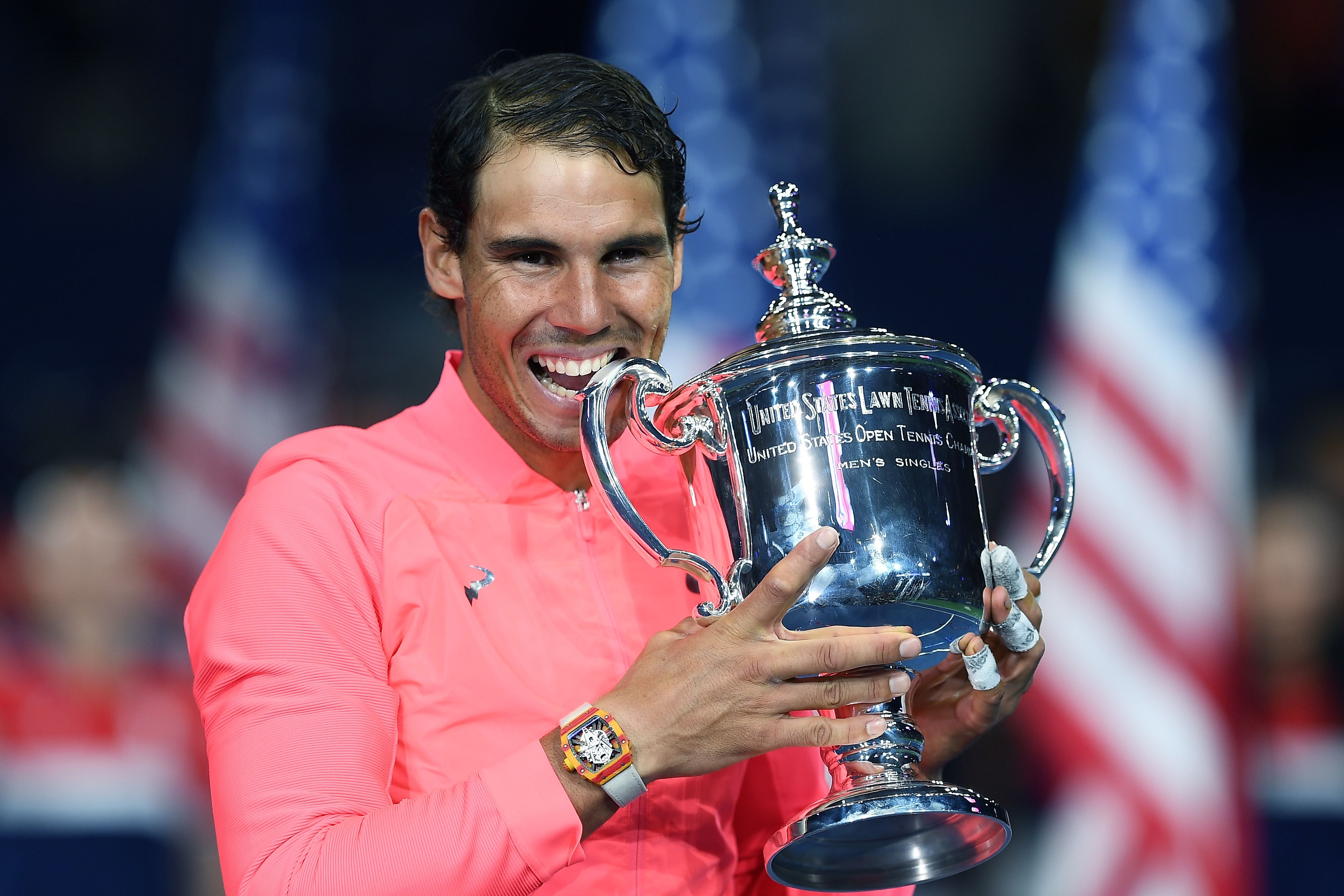 Vo dich US Open, Nadal con cach Federer 3 danh hieu Grand Slam hinh anh