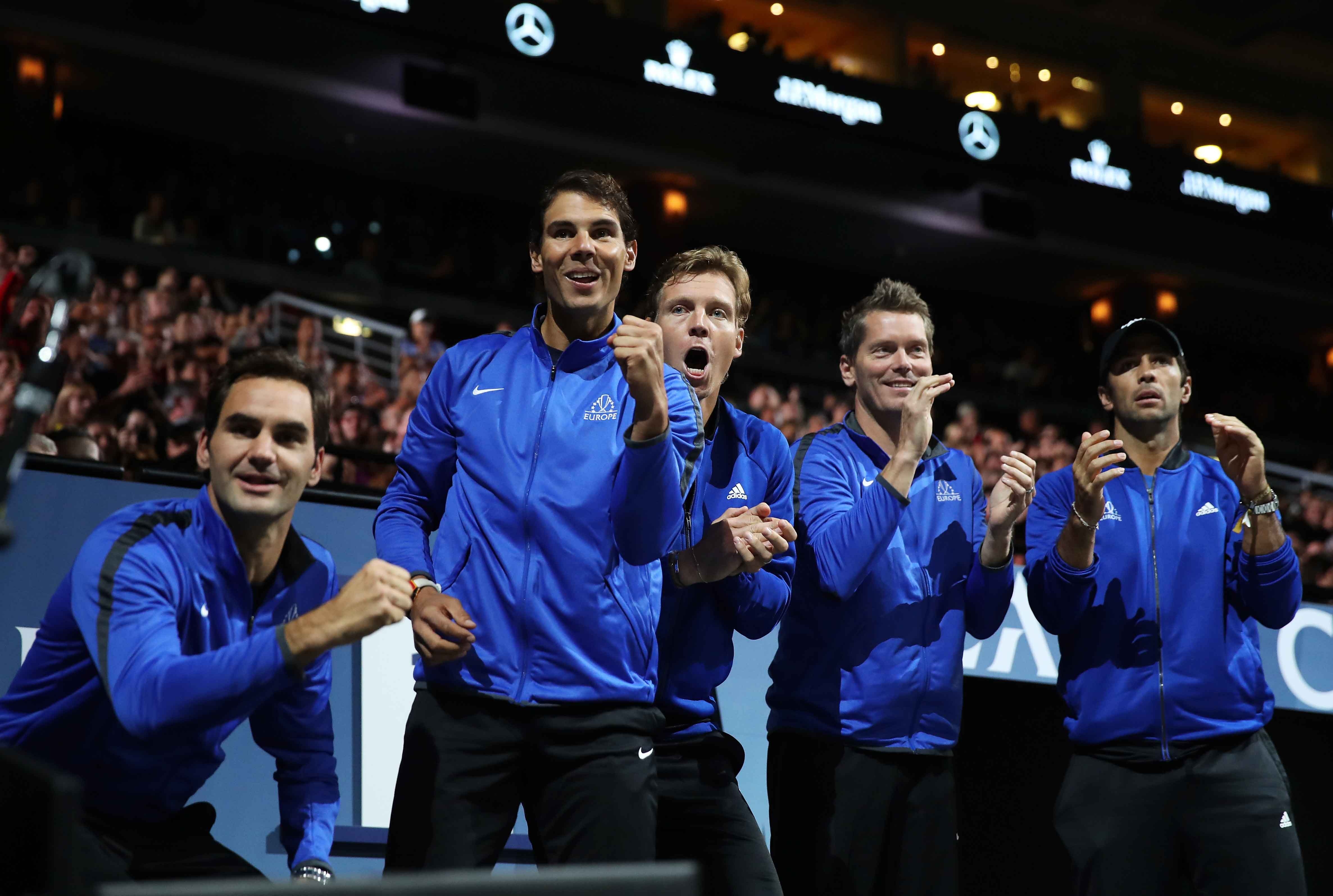 Federer,  Nadal thang nhoc nhan anh 11