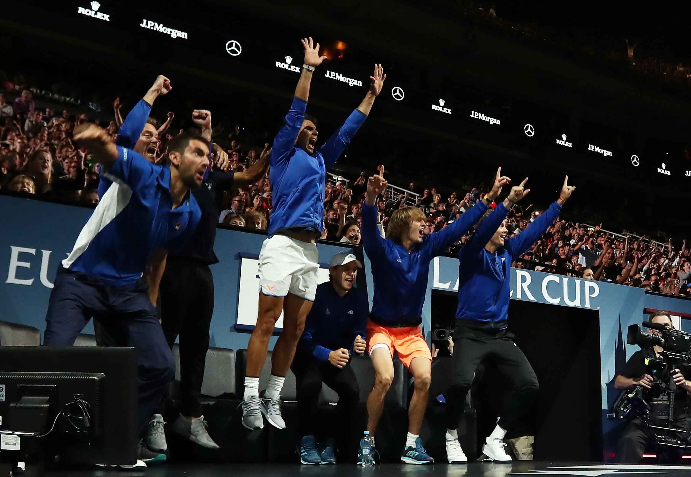 Federer giup tuyen chau Au vo dich anh 8