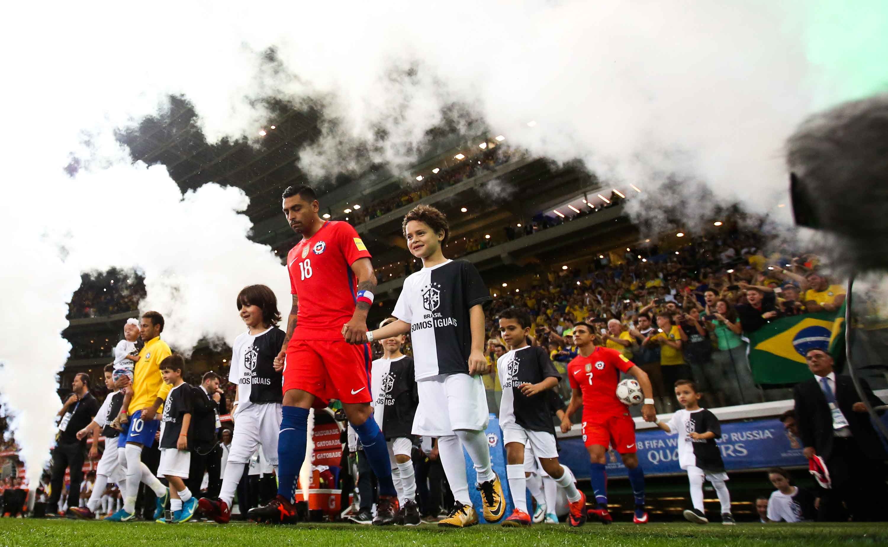 Chile thua đậm Brazil ảnh 1 Chile thua dam Brazil anh 1