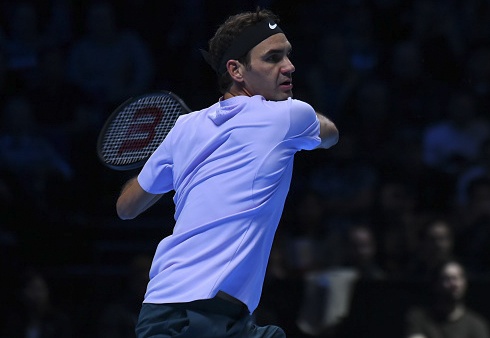 Federer mat diem winner kho tin o tran ra quan ATP Finals hinh anh