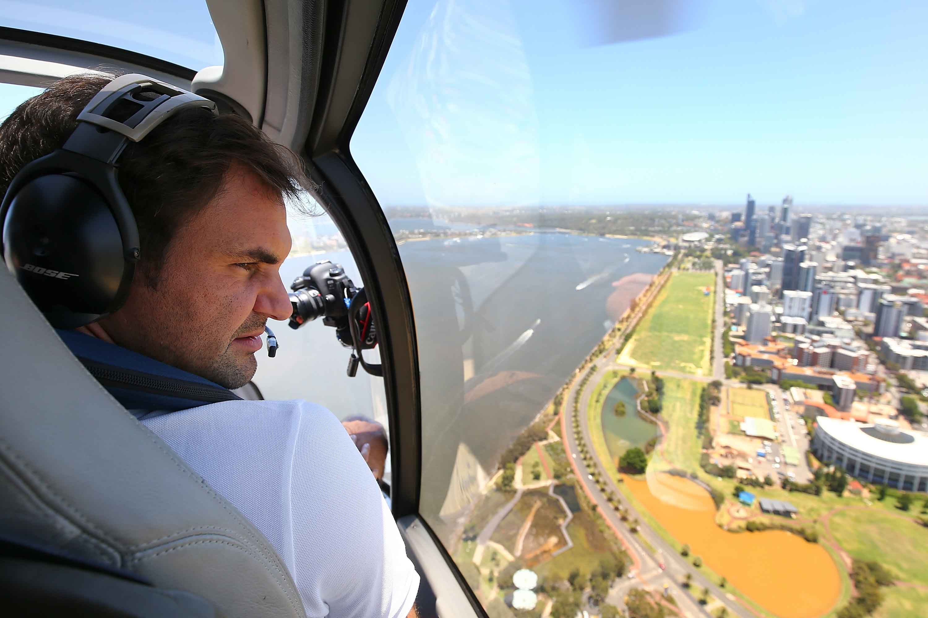Federer hao hung selfie anh 8